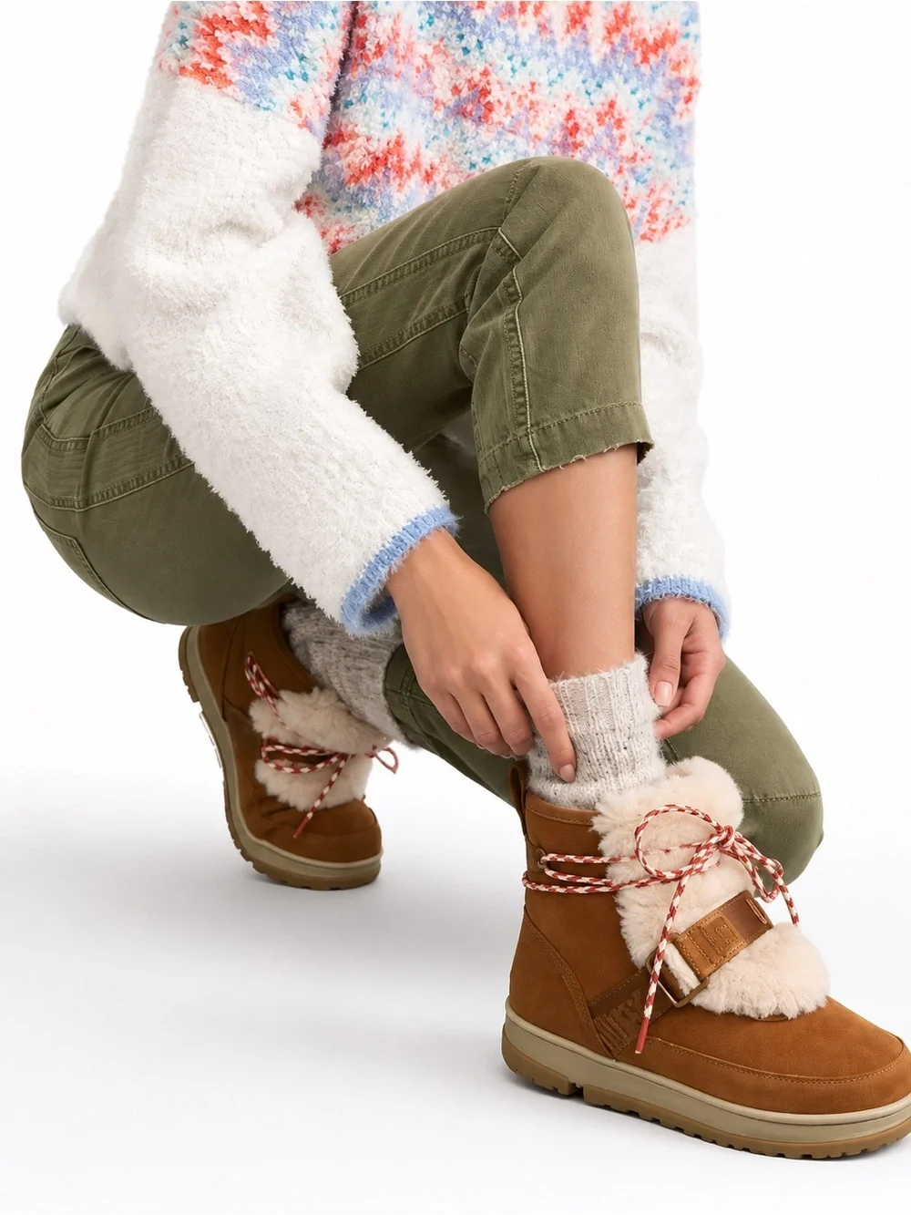 UGG | Classic Weather Hiker Boots  In Chestnut Size 6.5 NEW